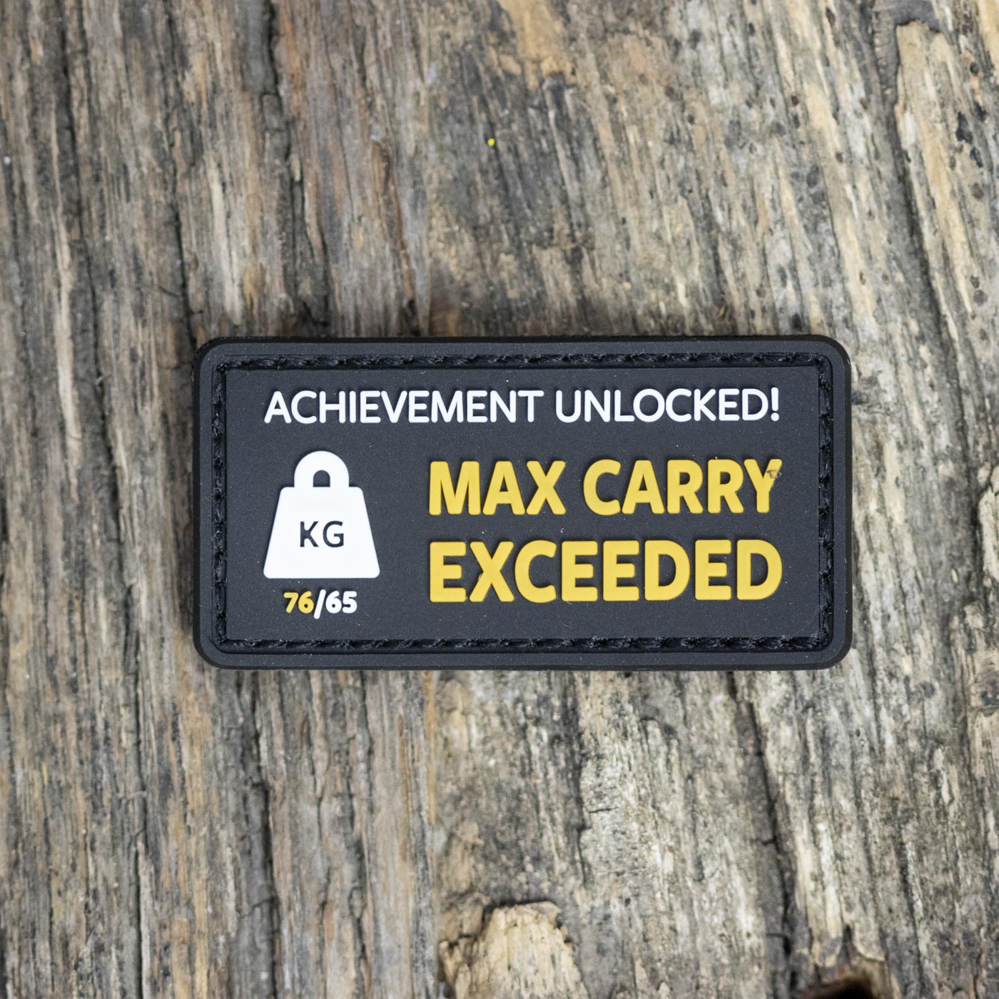 Patch_Carry-Exceeded Max Carry Exceeded Achievement Patch