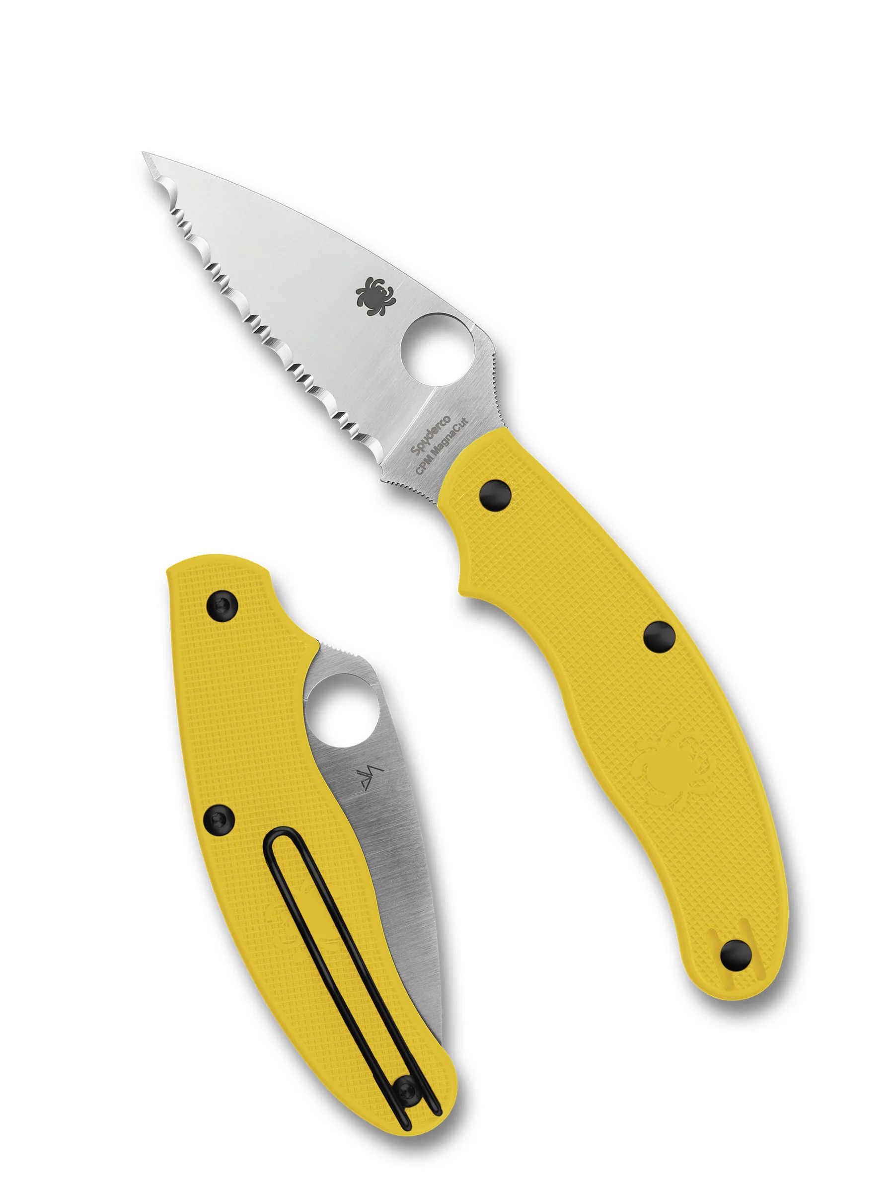 Spyderco UK Penknife Yellow