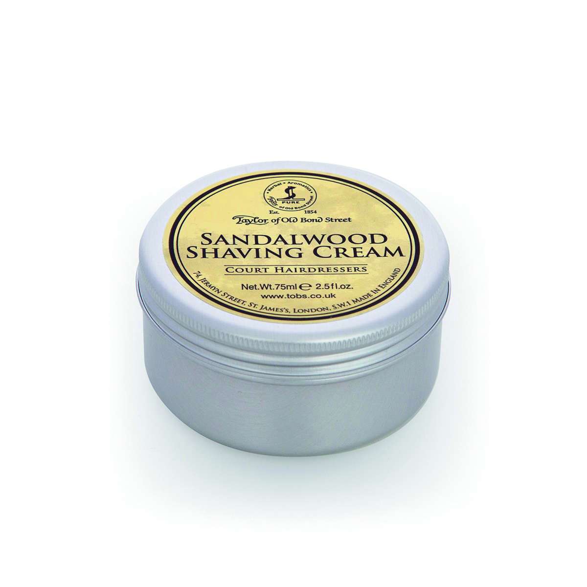 Erbe Solingen Taylor Sandalwood Shaving Cream 75ml  – Image 1