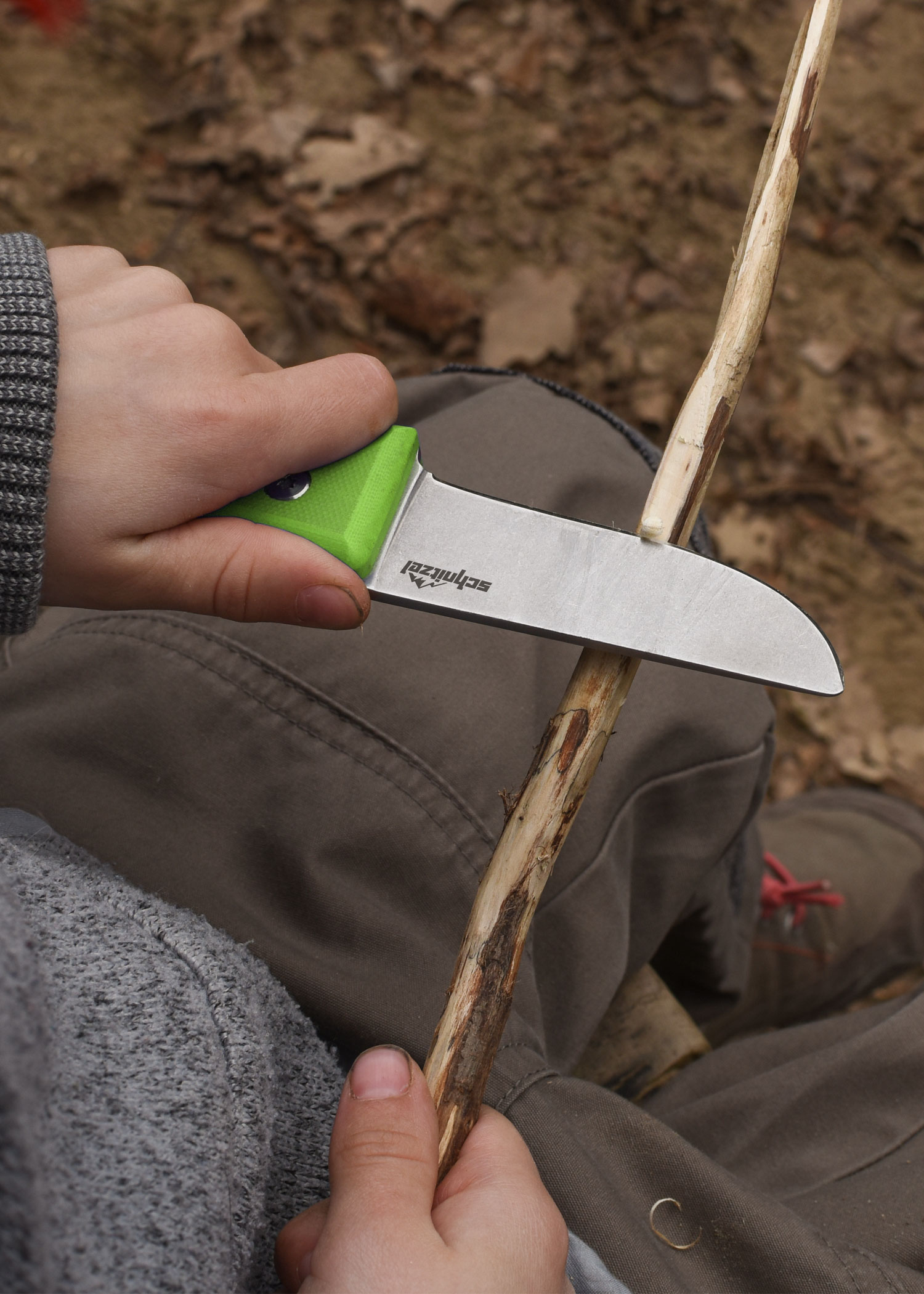 schnitzel_messer_unu_kinder_schnitzmesser_gruen7 Schnitzel UNU child carving knife green