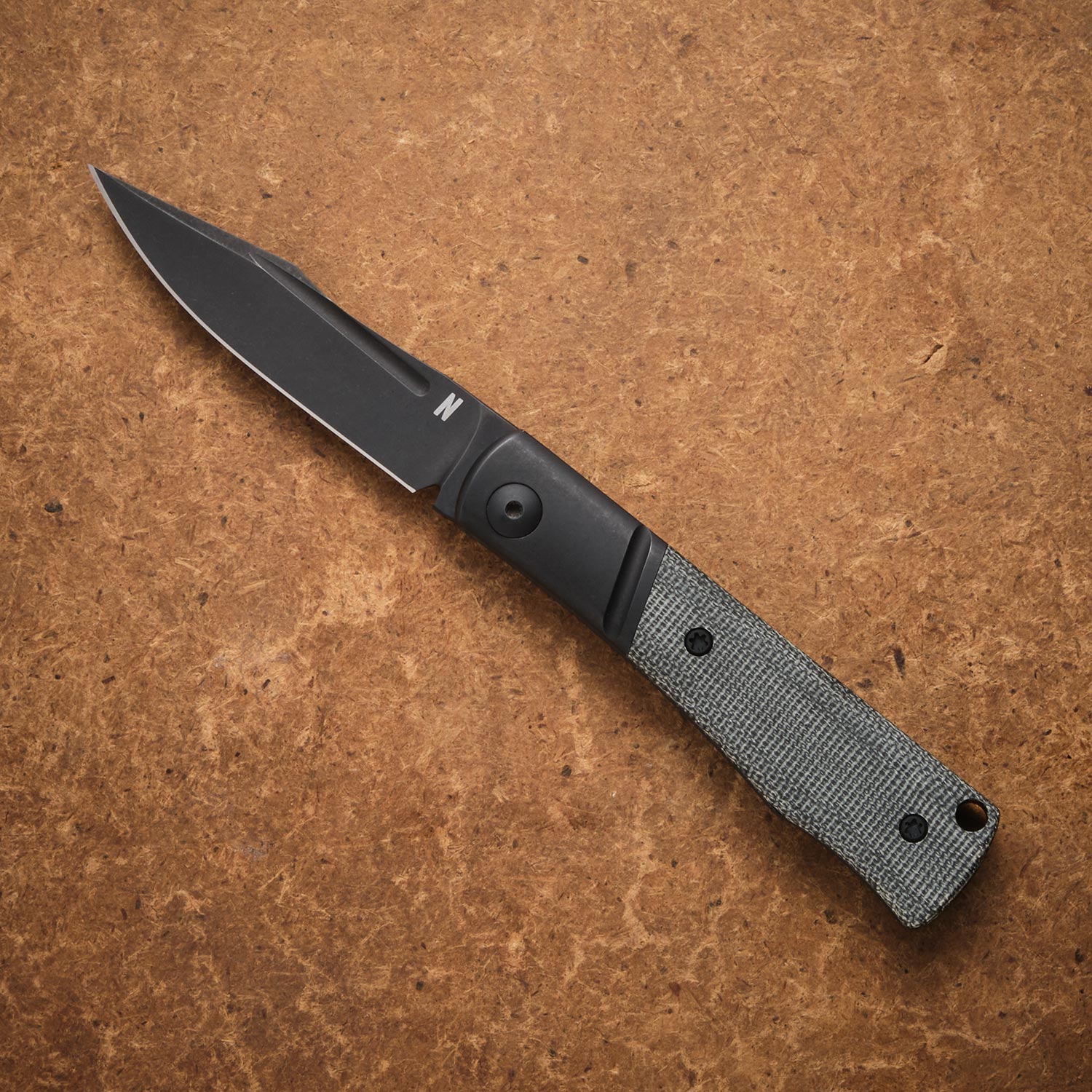 NotoriousEDC Kingpin Slipjoint Black Micarta / Black Blade NotoriousEDC Kingpin Slipjoint Black Micarta / Black Blade