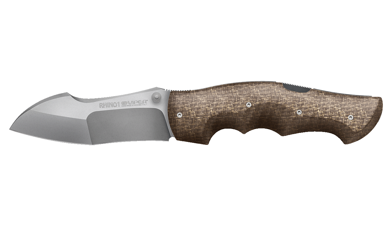 Viper Rhino1 Brown Micarta Viper Rhino1 Brown Micarta