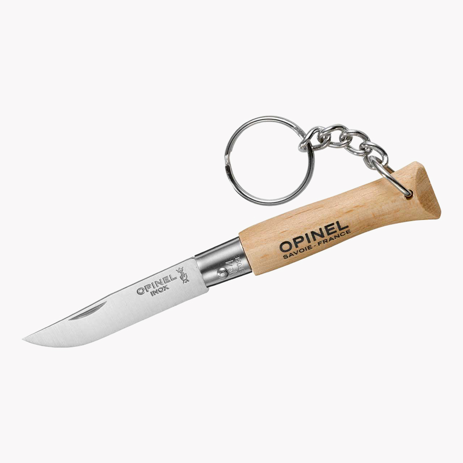 Opinel stainless key ring