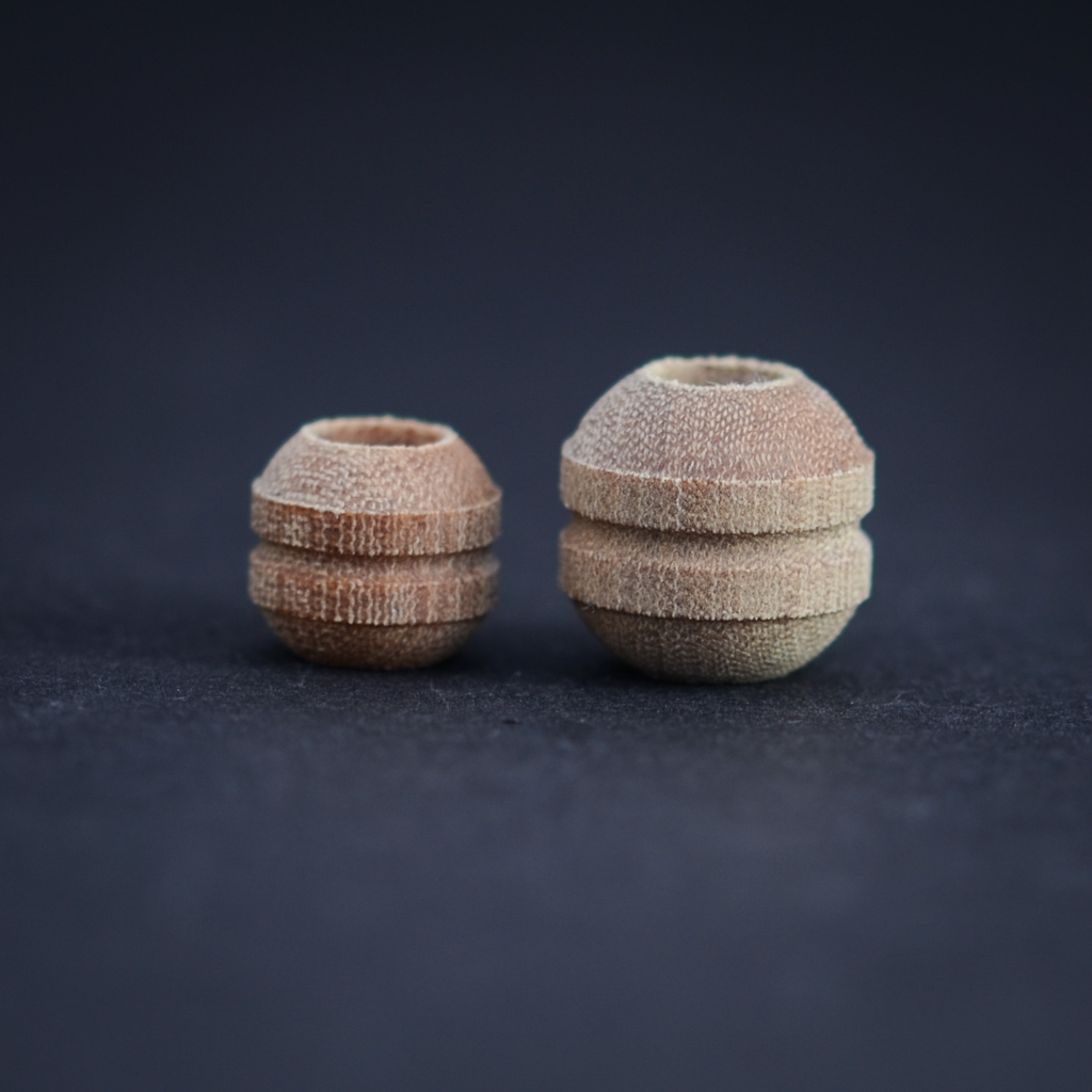 Combat Beads Civilian Bead Micarta natural