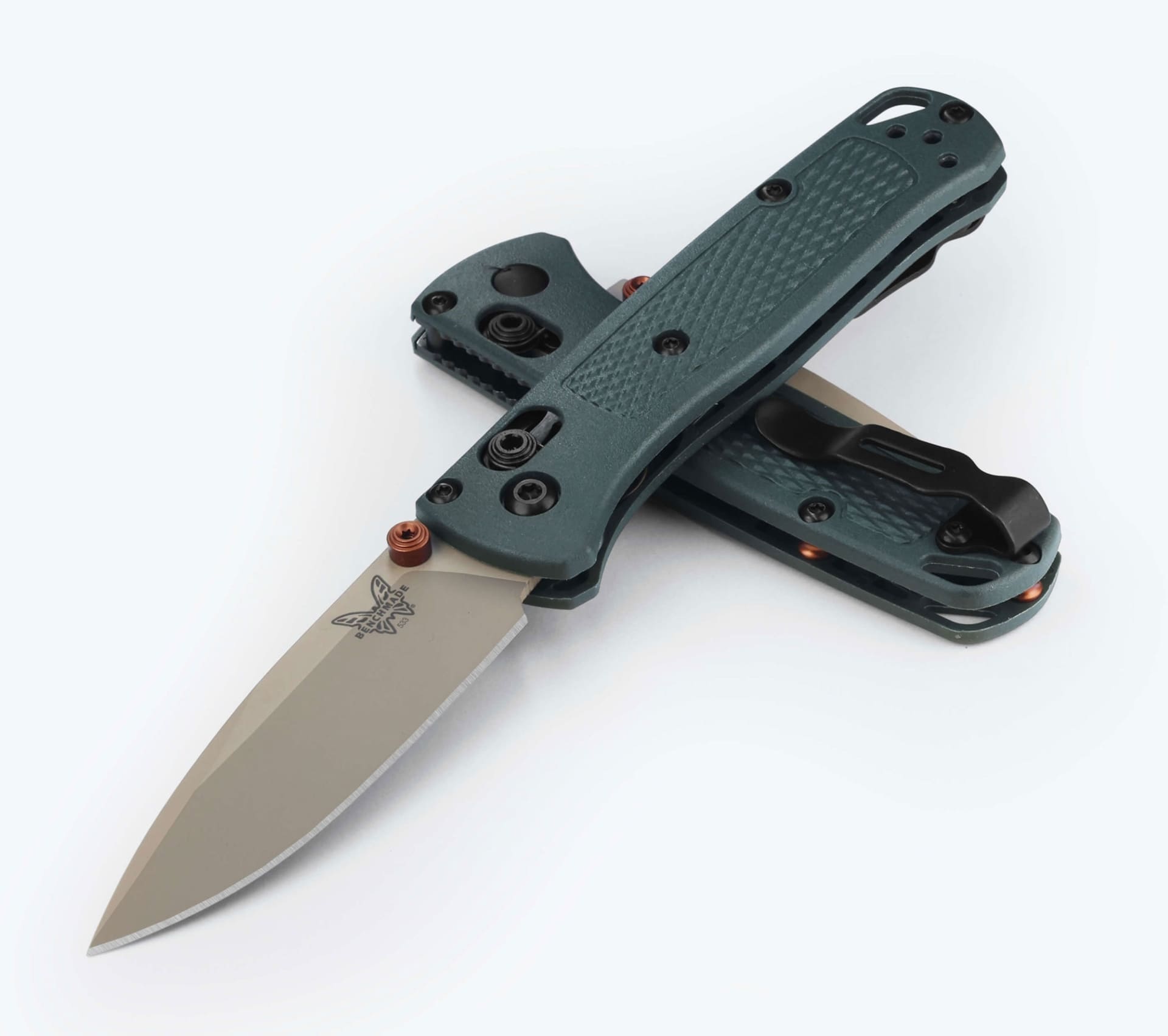 Benchmade Mini Bugout Taiga Green – Image 1