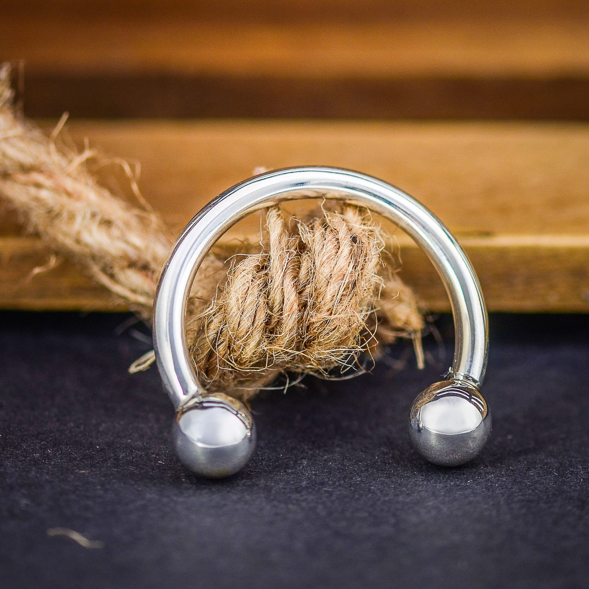 Key Ring with Balls 925/- Sterling Silber Key Ring with Balls 925/- Sterling Silber