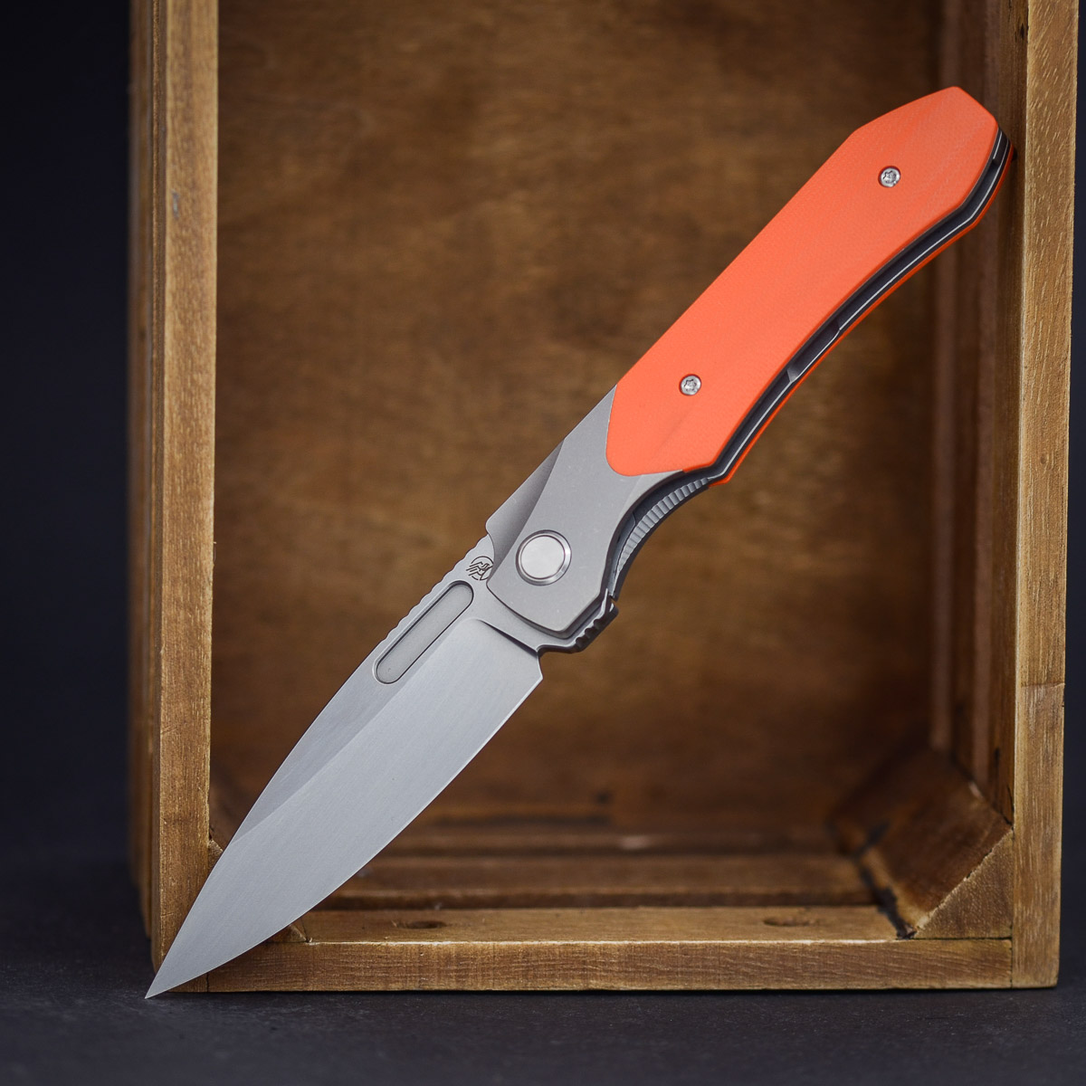 Combat Beads X-Series Bolster Lock Orange G10 Combat Beads X-Series Bolster Lock Orange G10