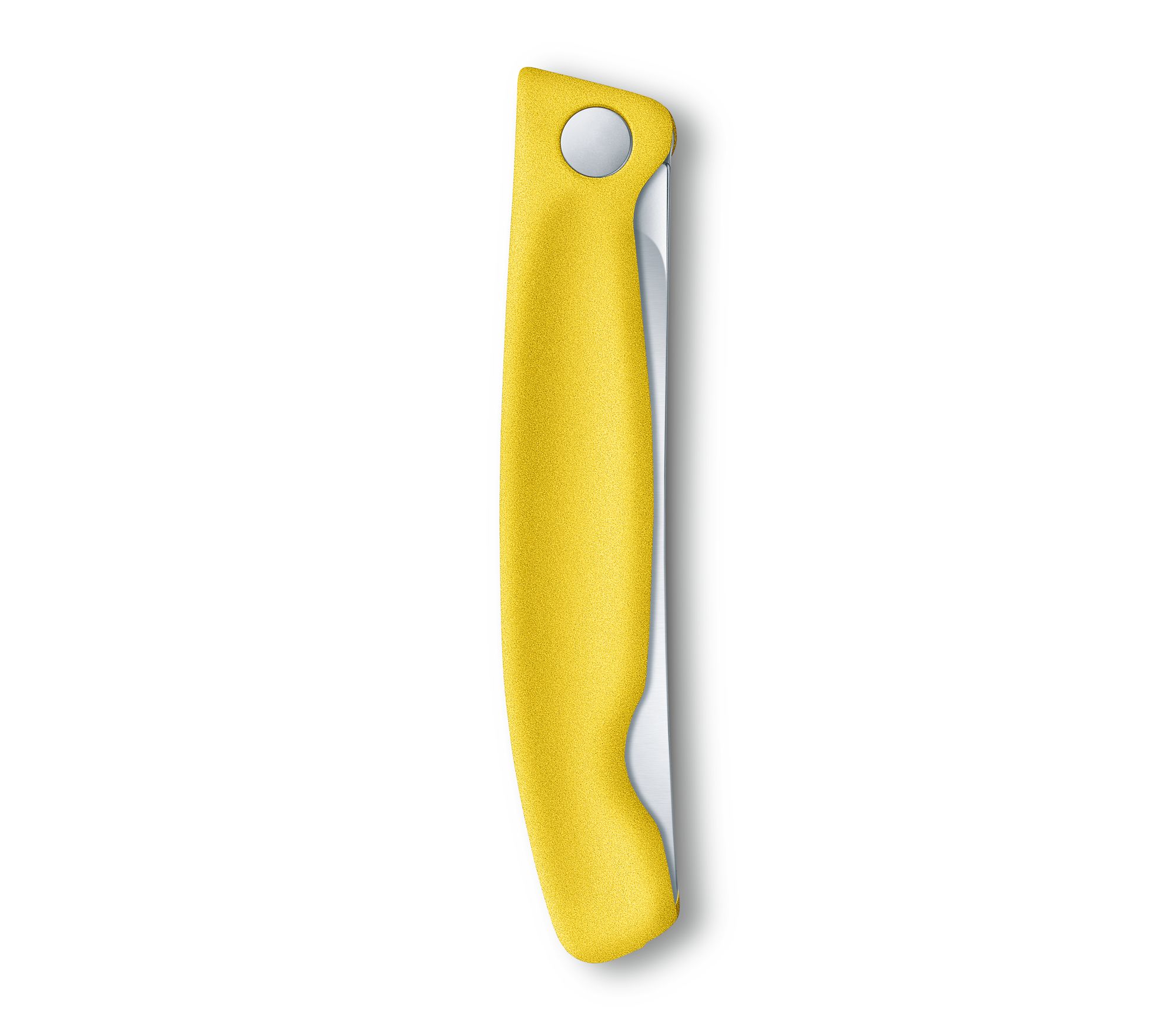 Victorinox Swiss Classic Faltbares Gemüsemesser glatt Gelb 
