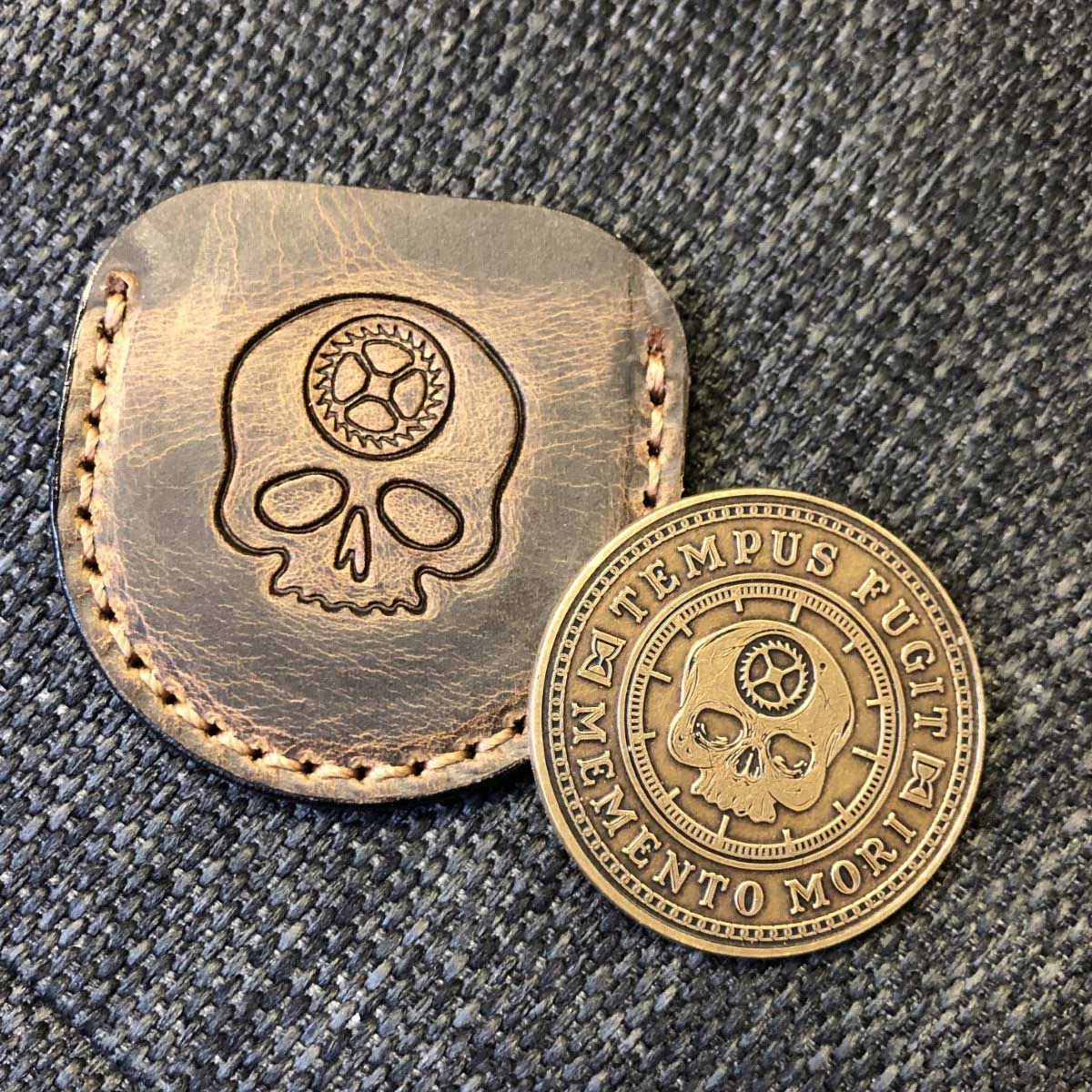 CarpeDiemLeder Carpe Diem EDC Leather Sleeve for Coins